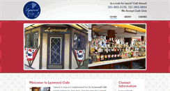Desktop Screenshot of lynwoodcafe.com